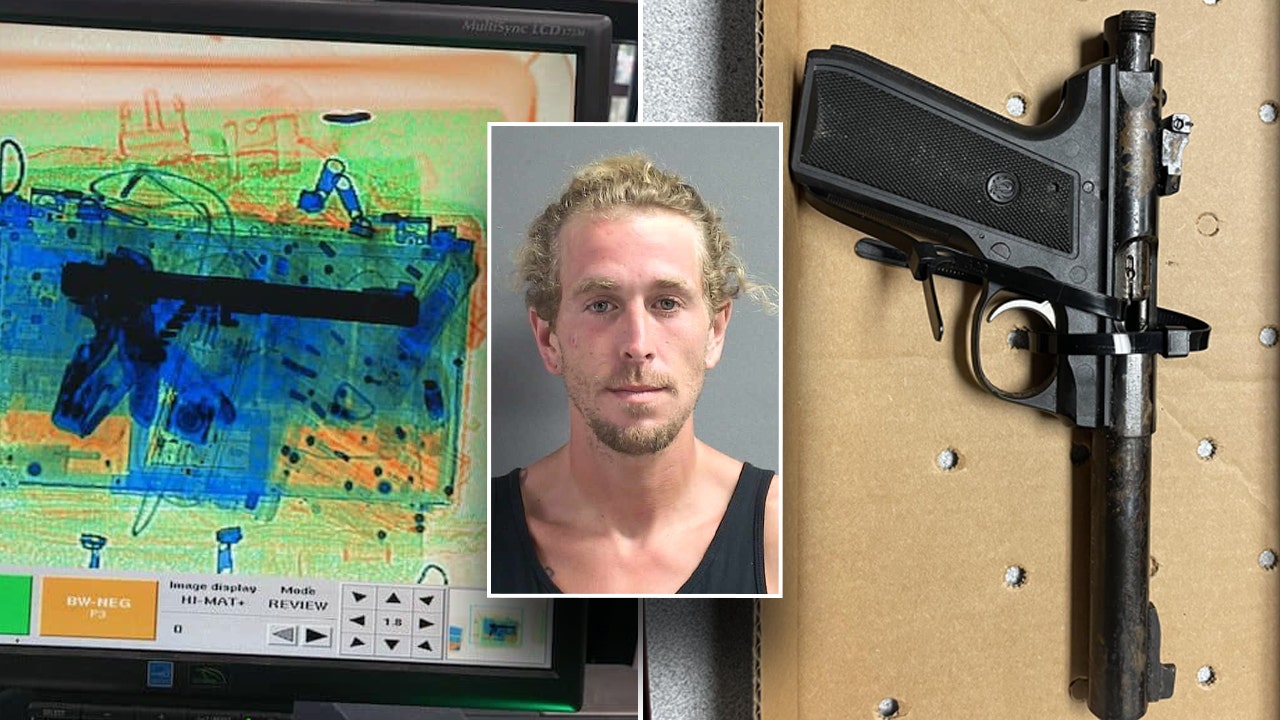 Florida felon nabbed with loaded stolen gun, meth pipe at courthouse: Sheriff