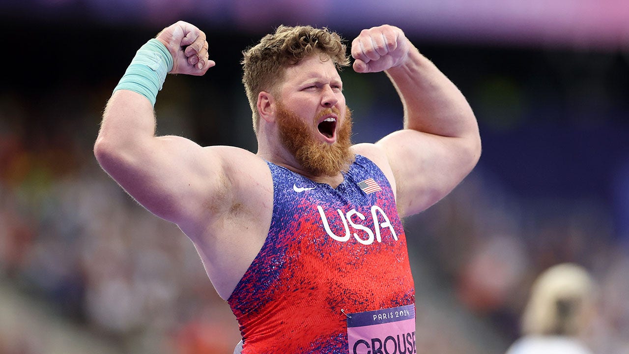 Ryan Crouser eyes another gold at 2028 Los Angeles Olympics, chance to ‘retire on American soil’