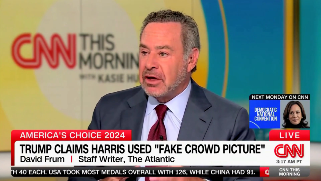 The Atlantic's David Frum shut down on CNN after he attempts to psychoanalyze Trump: 'Self-hatred'