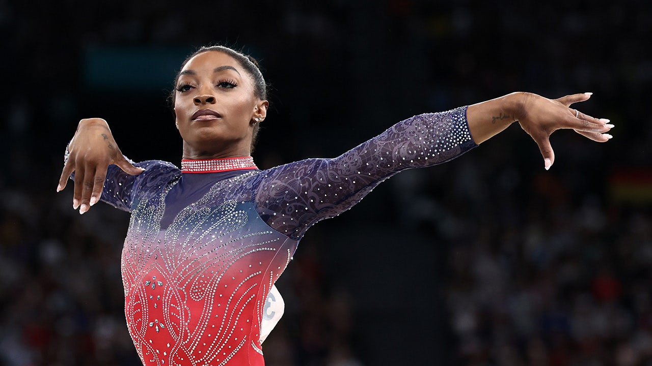 Simone Biles ‘forever grateful to represent’ US at the Paris Olympics