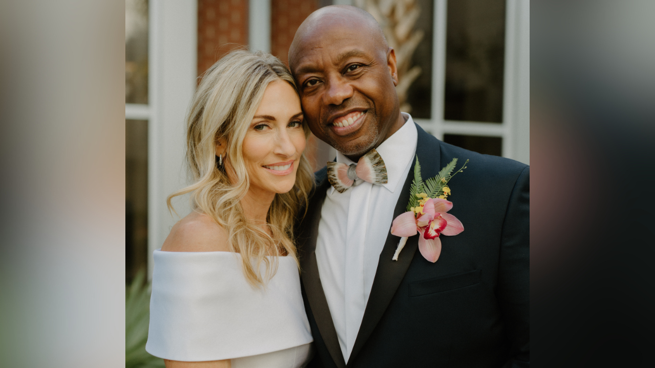 El senador Tim Scott se casa con Mindy Noce en una ceremonia al sur de ...