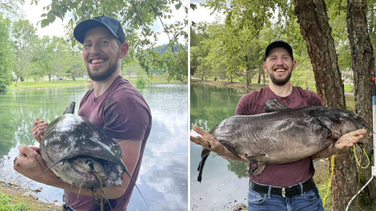 Fishing record set by West Virginia angler who used 3-year-old daughter's  pink rod