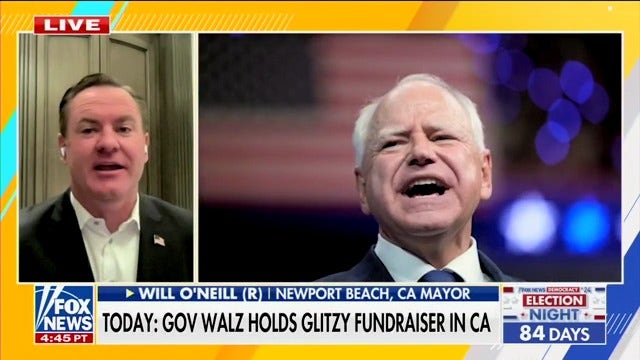 West Coast beach town mayor says Walz reminds him of Gavin Newsom: ‘Different sides of same blue coin’