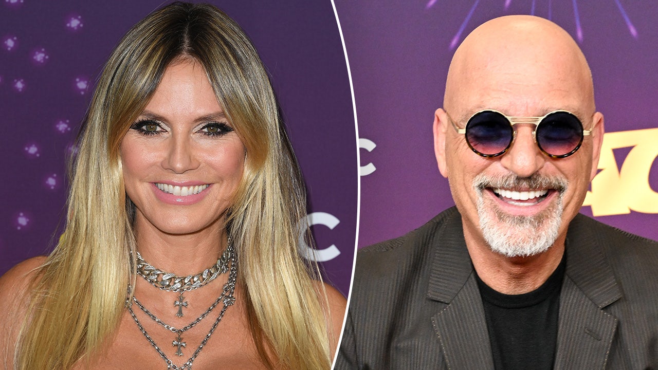 “AGT” judge Heidi Klum jumps on Howie Mandel’s lap during a shocking move: “I feel like I’m at a bachelor party”