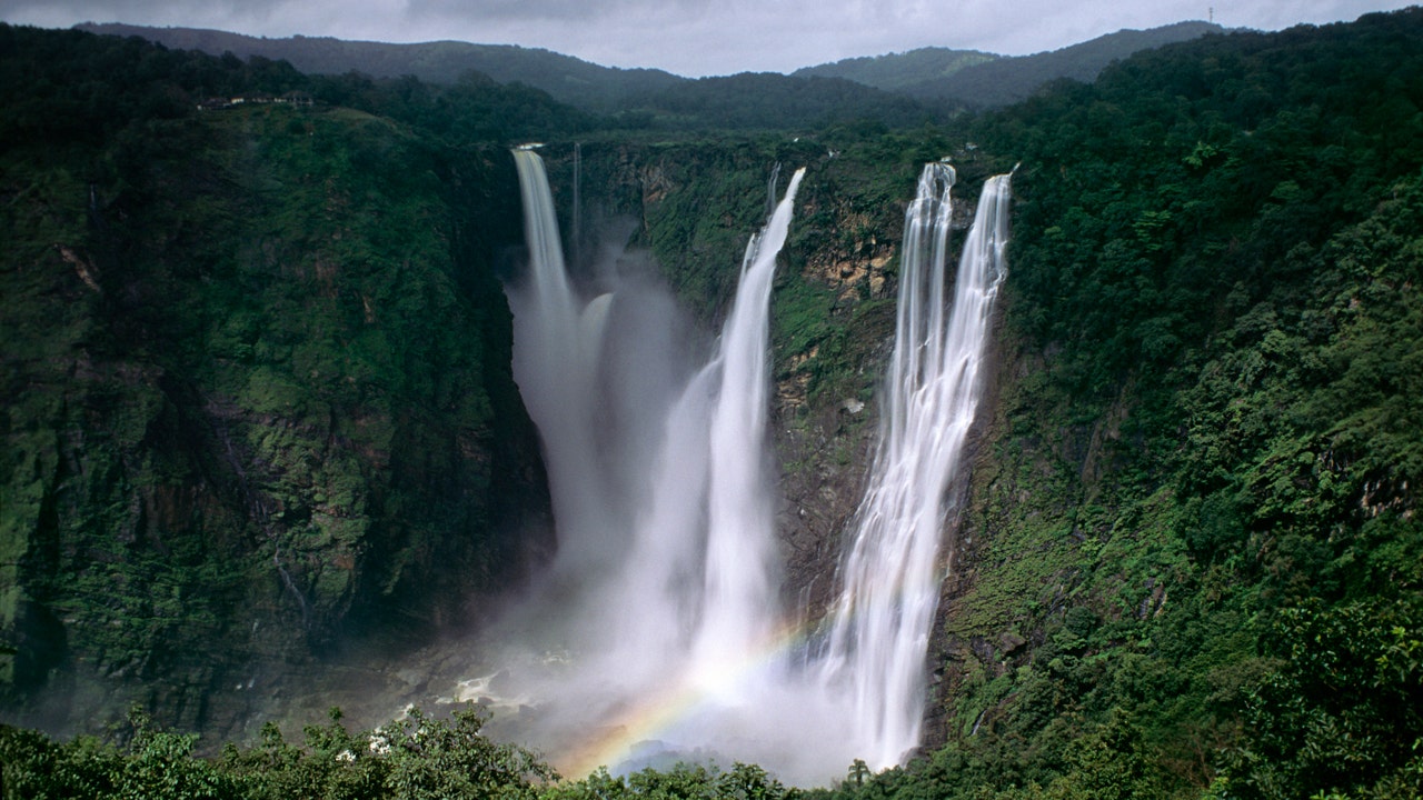 Visit India’s Kunchikal Falls during rainy season for the best views of the highest waterfall in the country