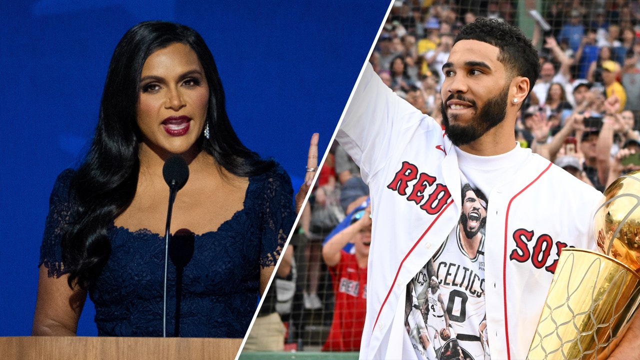 Mindy Kaling Defends Boston Fans at DNC, Praises Boston Red Sox and NBA Champion Jayson Tatum