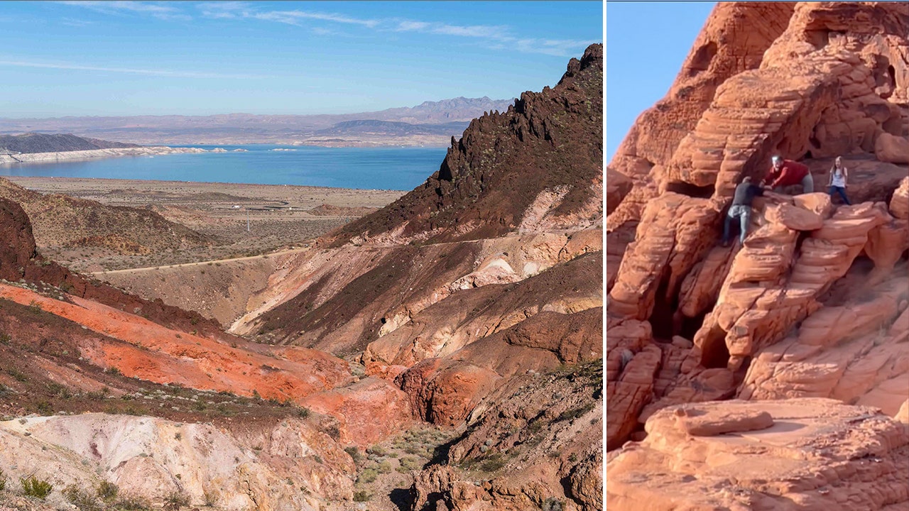 Men from Nevada are said to have damaged 140 million year old rock formations