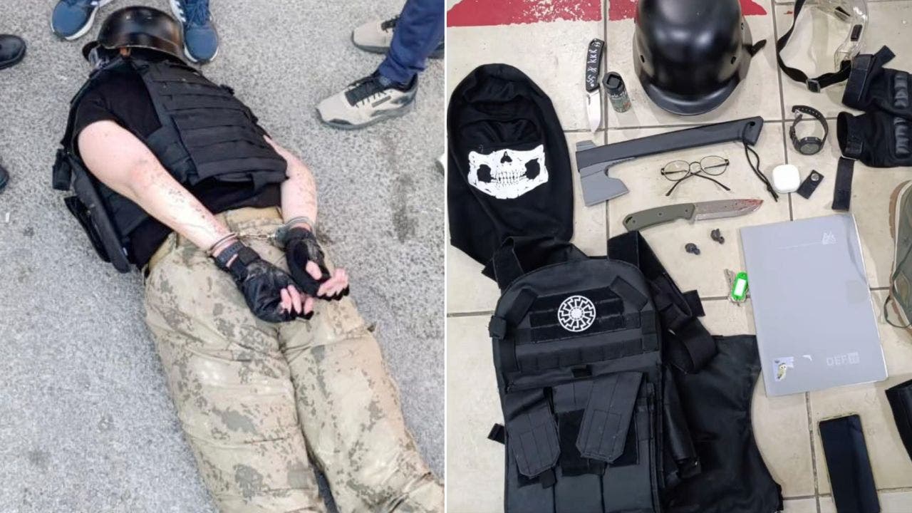 Teen wearing neo-Nazi bullet proof vest stabs 5 in live-streamed knife attack: officials