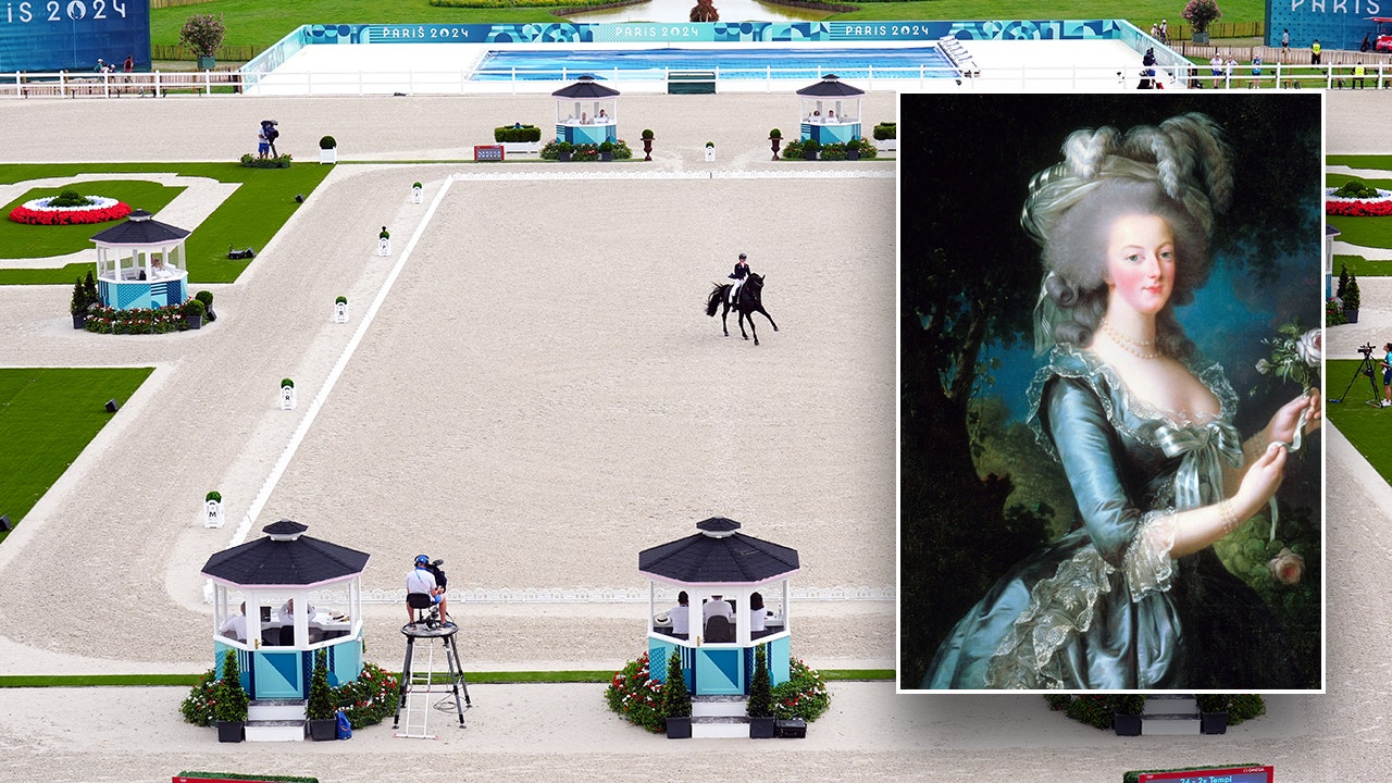 Palace of Versailles used for 2024 Summer Olympic horseback riding competitions