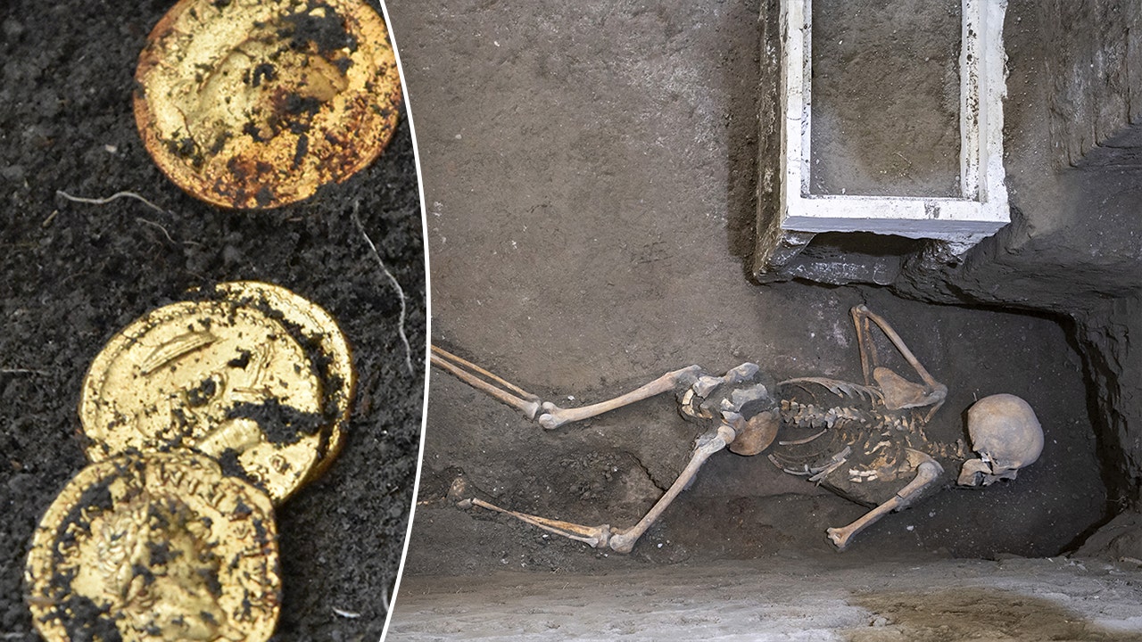 Zu den neuesten Entdeckungen in Pompeji gehören die Skelettreste einer Frau, die in ihren letzten Augenblicken Juwelen in der Hand hielt