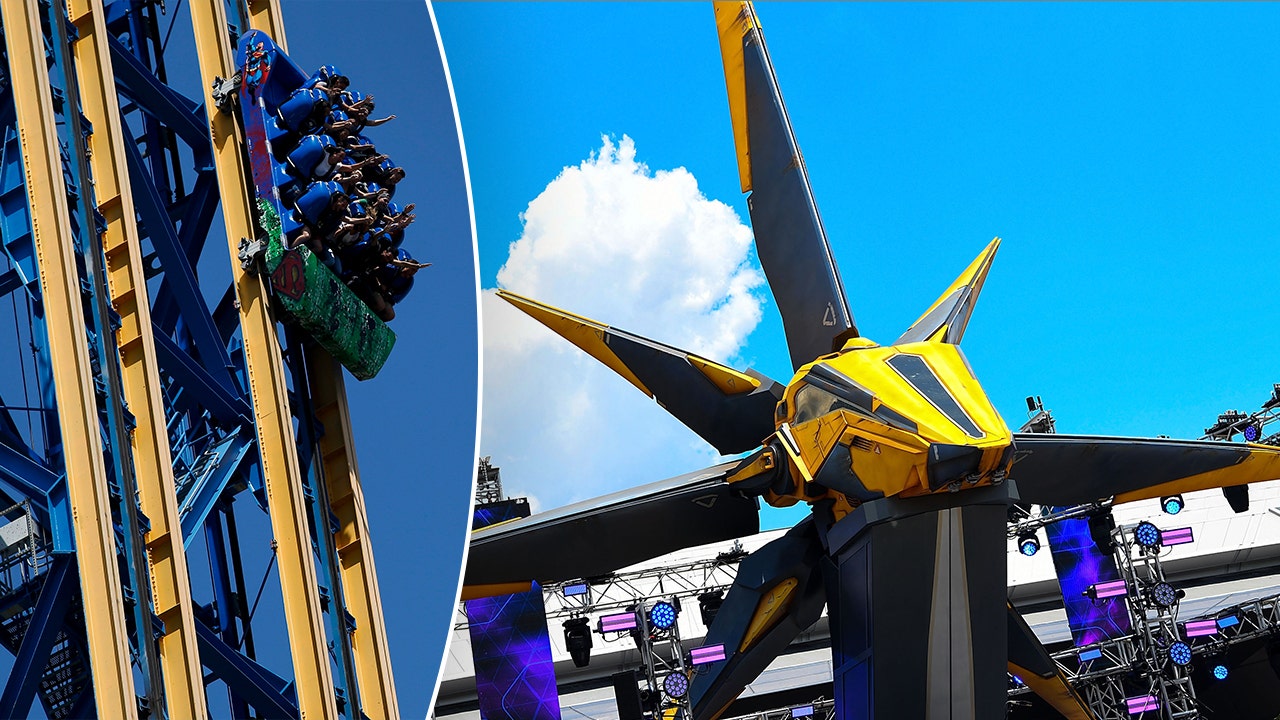 US roller coasters break records for extreme heights, intense drops, long lengths