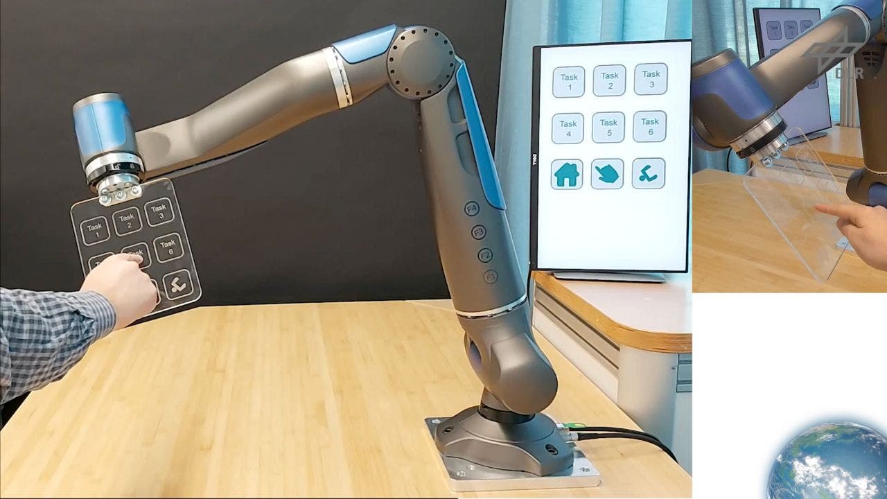 AI robot with internal sensors (German Aerospace Centre) (Kurt 