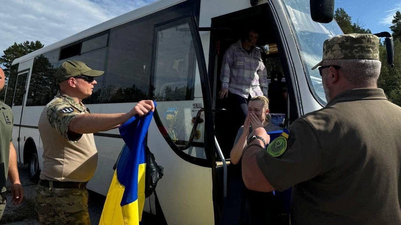 49 Ukrainian prisoners of war released during swap with Russian military