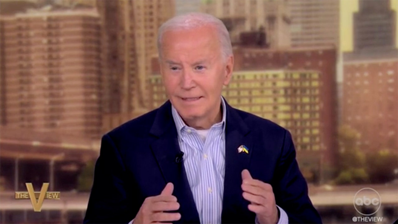 Biden tells ‘The View’ he was ‘confident’ he could have beaten Trump: ‘He’s a loser’