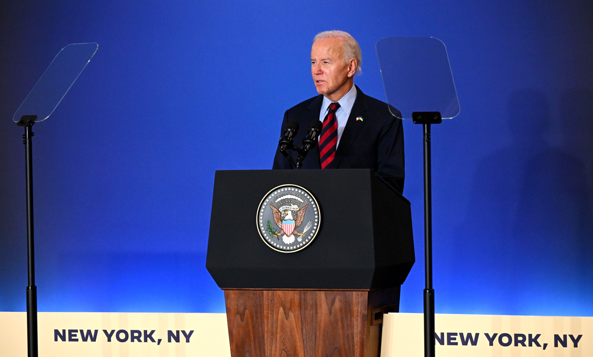 Biden blunders at New York City speech, telling the audience ‘Welcome to Washington’