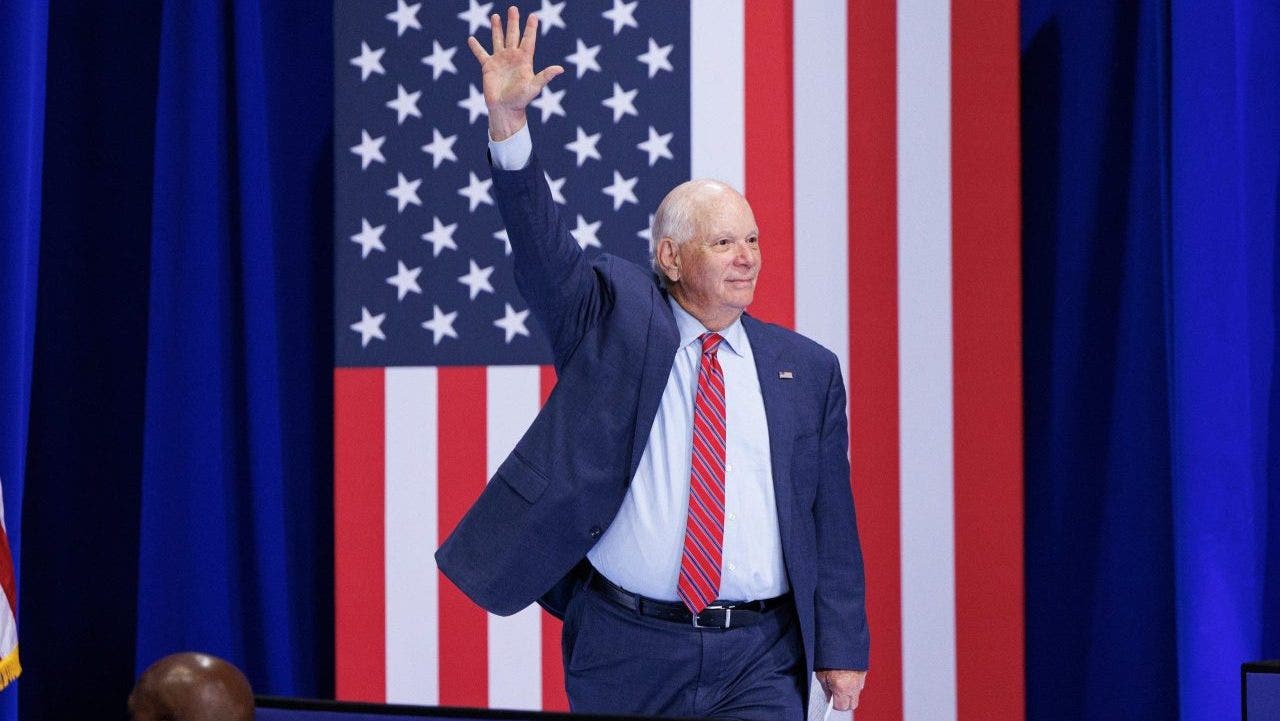 Sen. Ben Cardin, a Democrat from Maryland, during an event in Upper Marlboro, Maryland, on Thursday, Aug. 15, 2024. (Aaron Schwartz/Bloomberg via Getty Images)