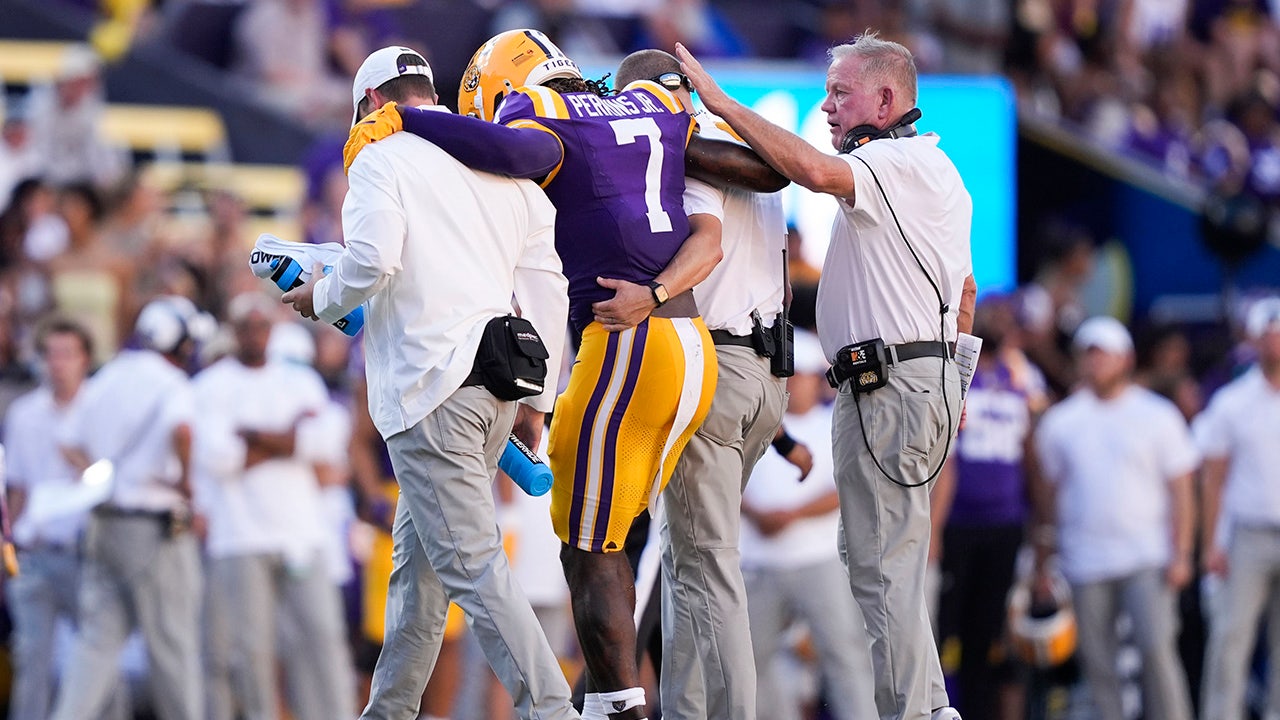 LSU’s Harold Perkins Jr. out for season after suffering knee injury vs. UCLA