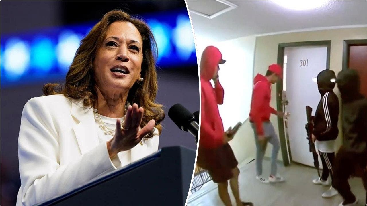 Harris quick to call for gun control after Georgia shooting, stays mum on armed Venezuelan migrant gangs