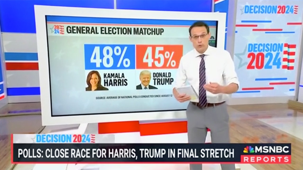 MSNBC’s Kornacki: Trump is behind Harris, but in better shape than in the last two elections