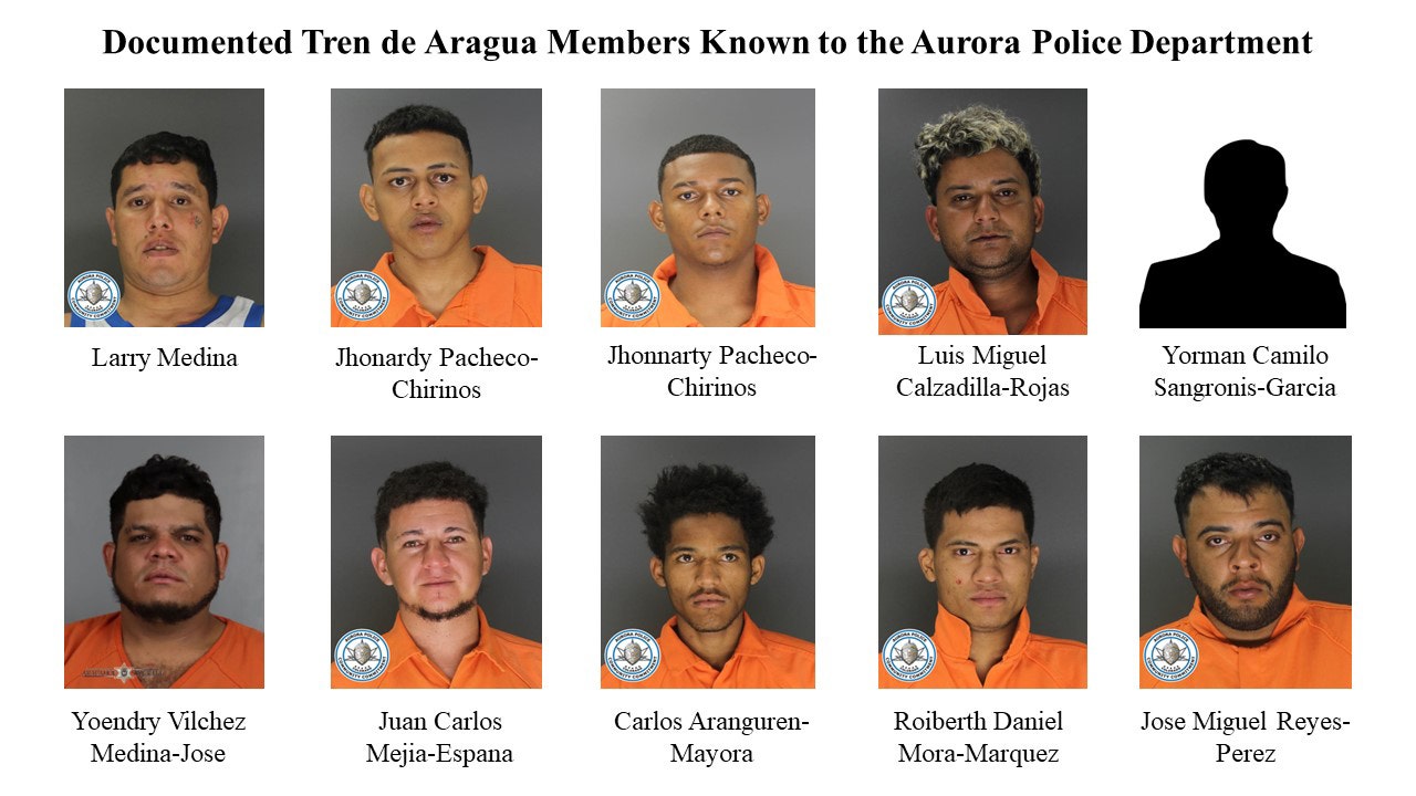 Ten Members of Tren de Aragua Gang Arrested in Aurora