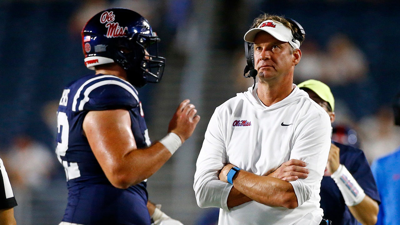 Ole Miss’ Lane Kiffin pokes fun at Brian Kelly’s meltdown following LSU loss