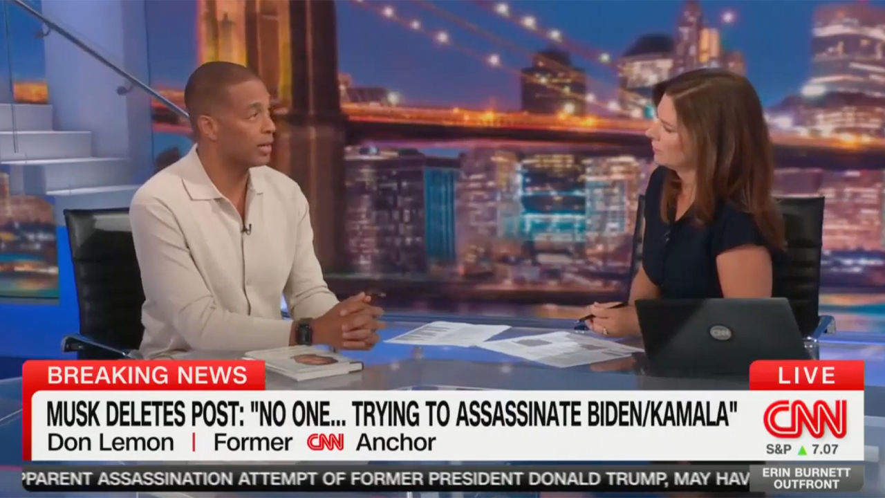 Don Lemon: Trump should lower his temperature after the assassination and “stop threatening democracy”