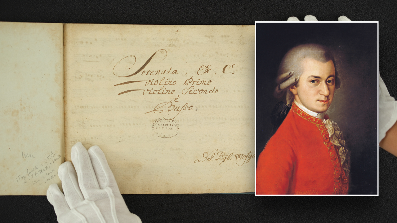 Long-lost Mozart composition discovered in library after decades of ...