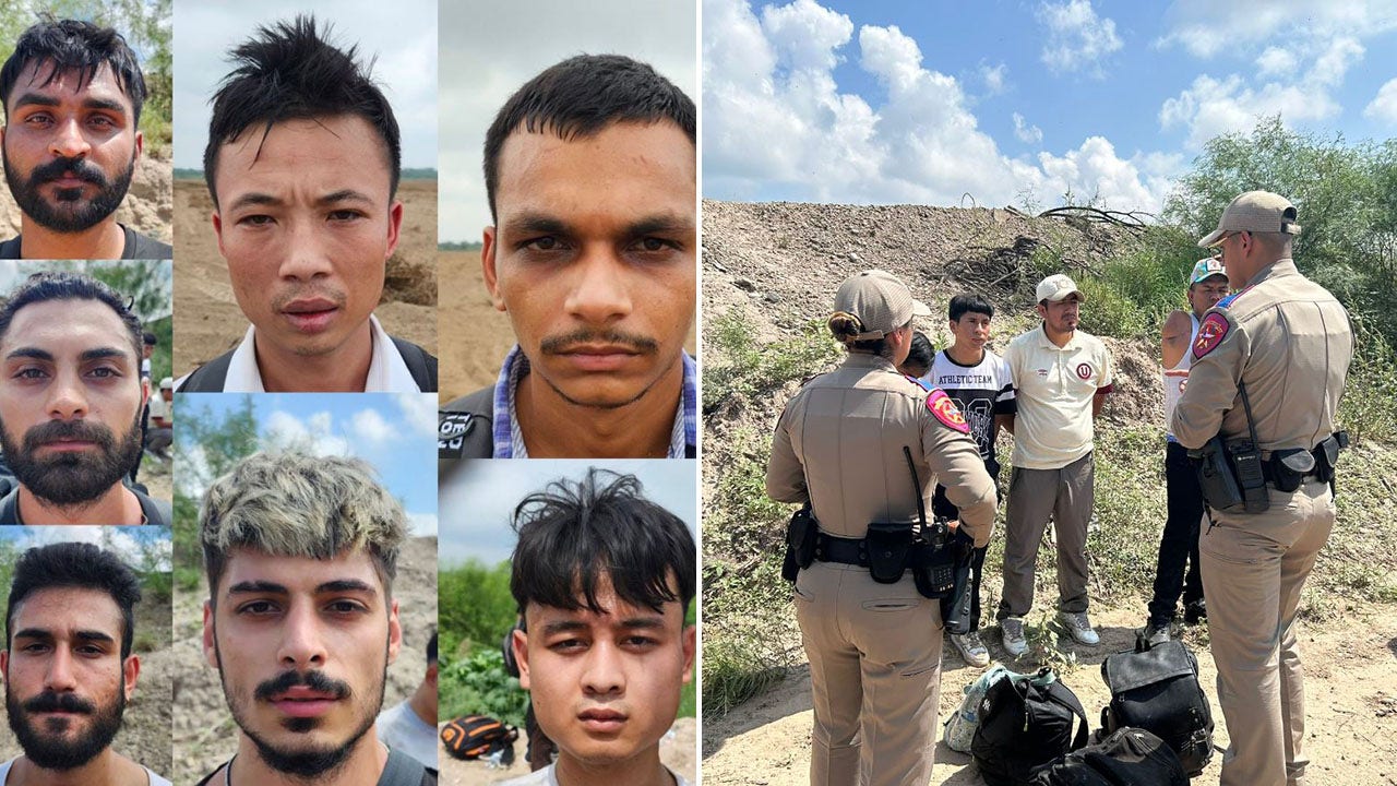 Texas state troopers encounter multiple illegal immigrants at southern border