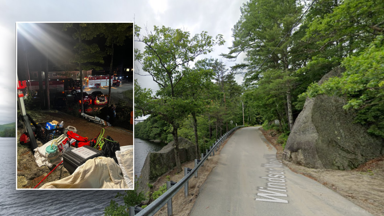 New Hampshire authorities rescue 11-year-old boy stuck between two boulders