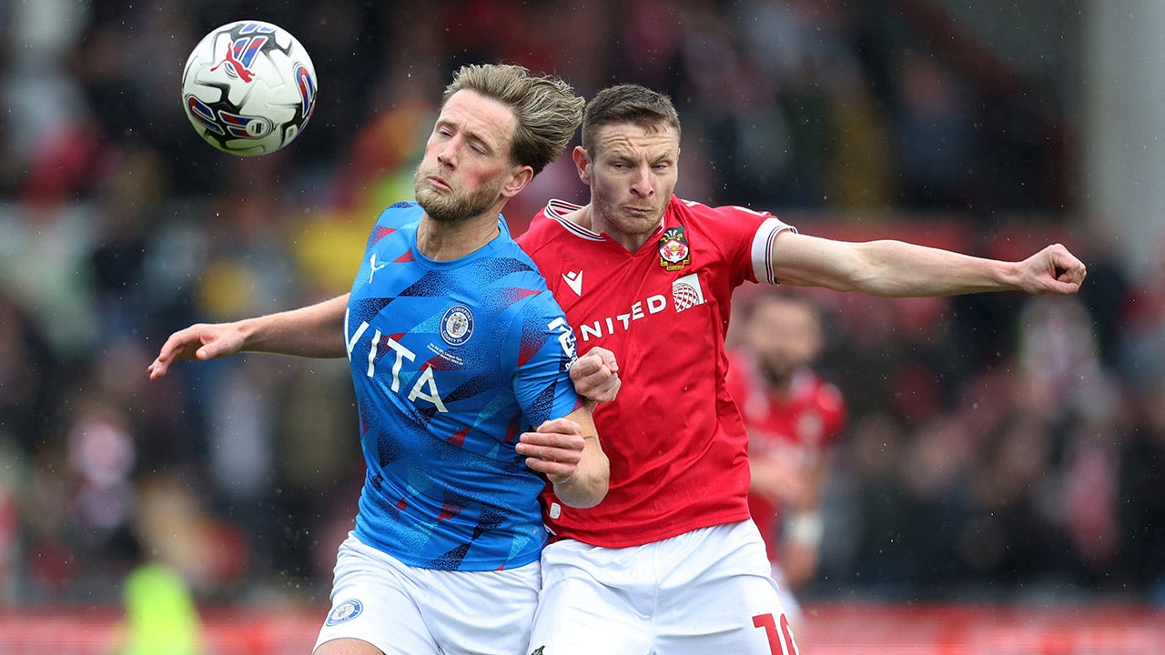 Wrexham star Paul Mullin scores heroic goal, dons ‘Deadpool’ mask