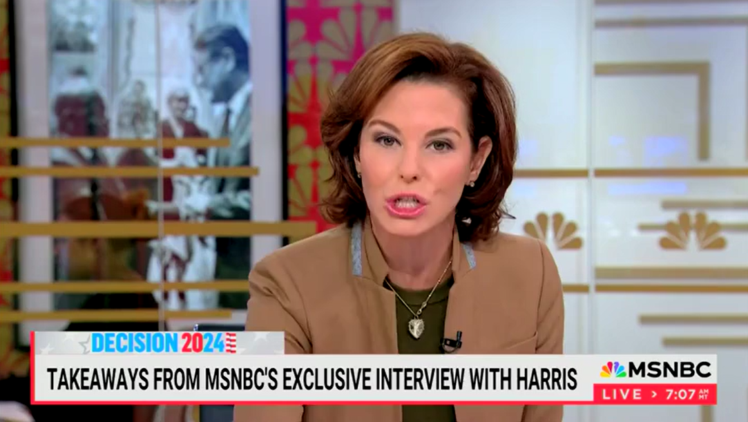 MSNBC's Stephanie Ruhle defends Harris' non-answers in solo interview ...