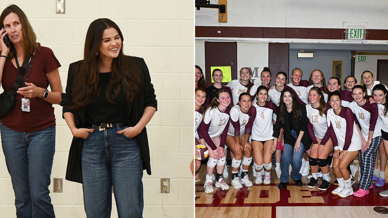 Selena Gomez answered high school volleyball team’s request for surprise visit: ‘They asked, couldn’t help it’