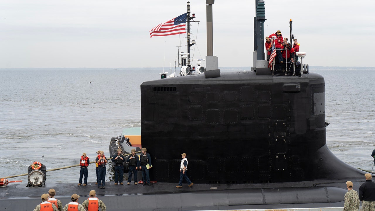 Navy launches uss new jersey, first gender-neutral submarine in us fleet