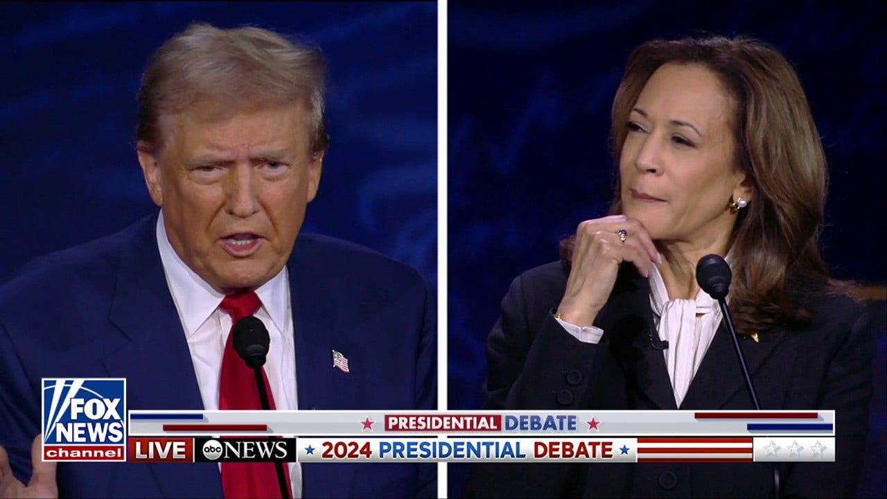 Trump flips the 2020 debate’s “I’m talking” script and uses it against Kamala Harris during the presidential debate