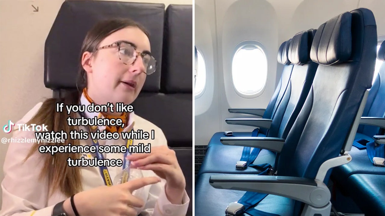 Flight attendant goes viral on TikTok for trying to ease widespread fear of flying