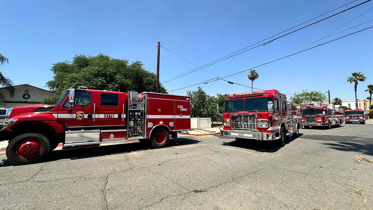 Record Fire in California burns hundreds of acres, forces evacuations, injures multiple firefighters