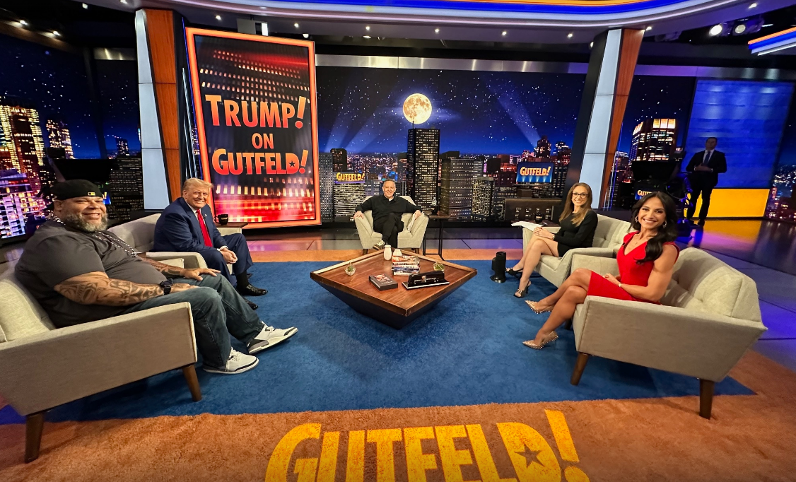 Trump will appear on “Gutfeld!” on Fox News Channel on Wednesday evening.