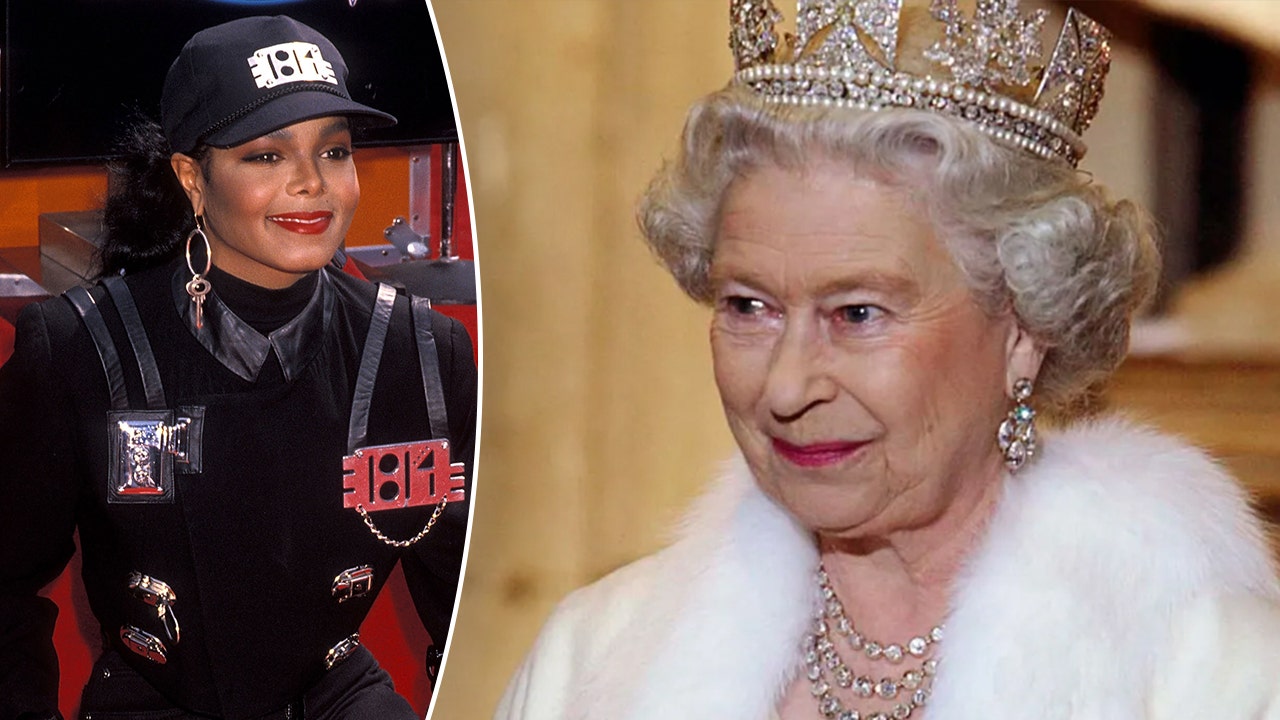 Janet Jackson revealed 'ripped trouser' to Queen Elizabeth II