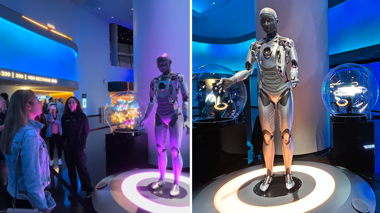 Las Vegas Sphere’s robot is seen ‘learning about humans’ from her interactions with guests