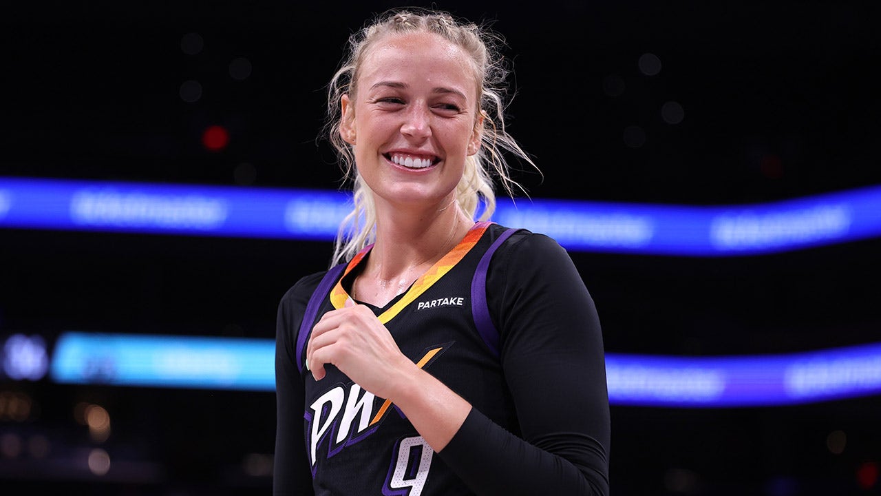 WNBA player Sophie Cunningham laughs off criticism of her pre-game fit, says viral ‘tan line’ dress was mom-approved