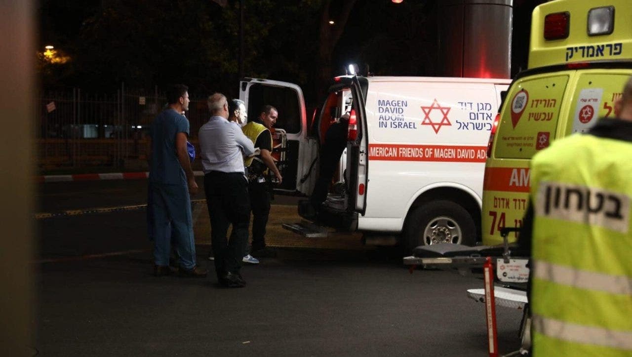 A suspected terrorist attack with several seriously injured people was reported near Tel Aviv