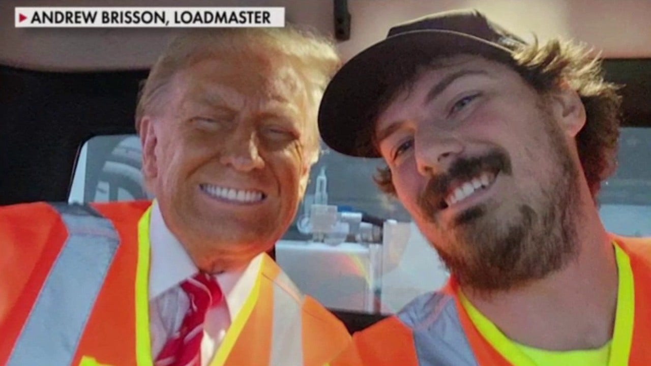 Driver of Trump’s garbage truck shares how the viral moment came about