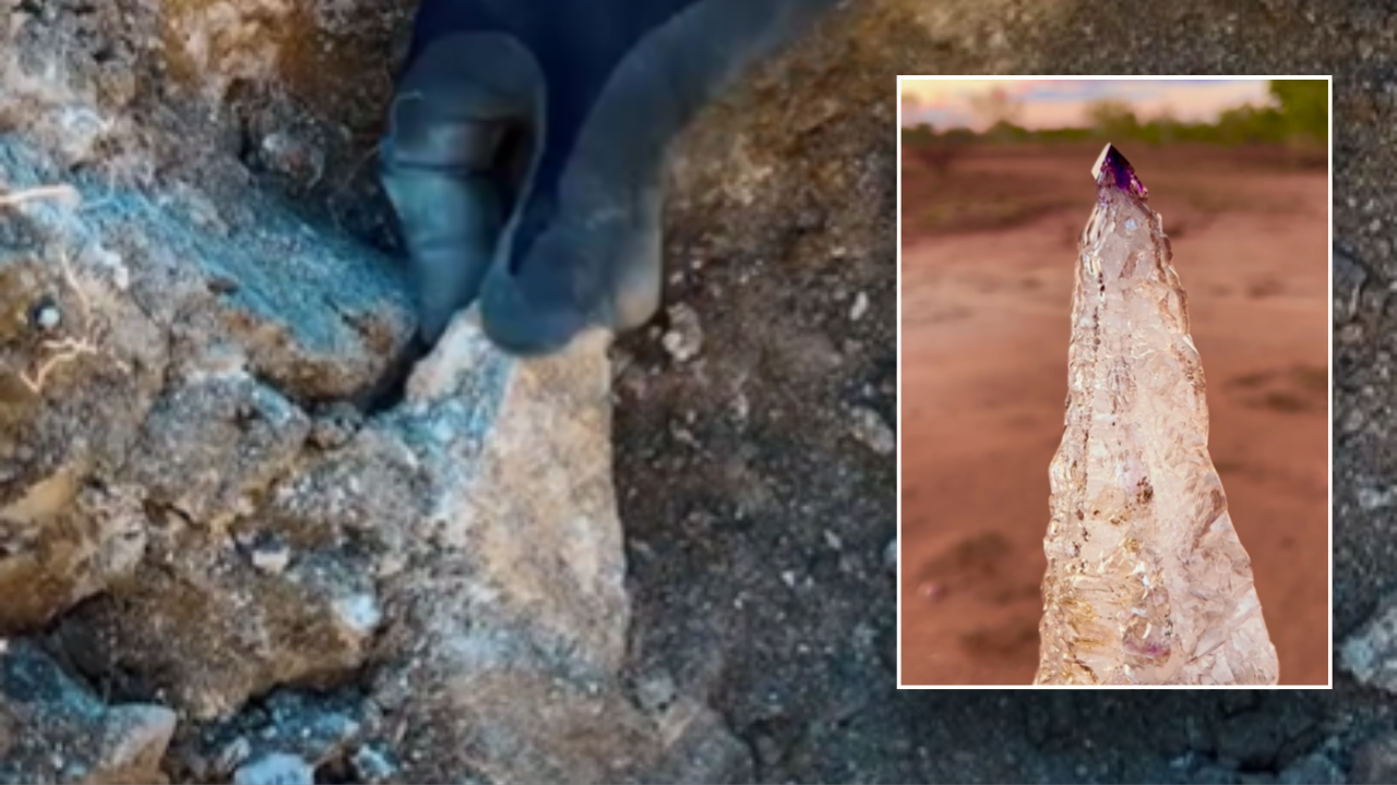 Man stumbles across gem worth thousands hidden in dirt: ‘It’s like nothing else’