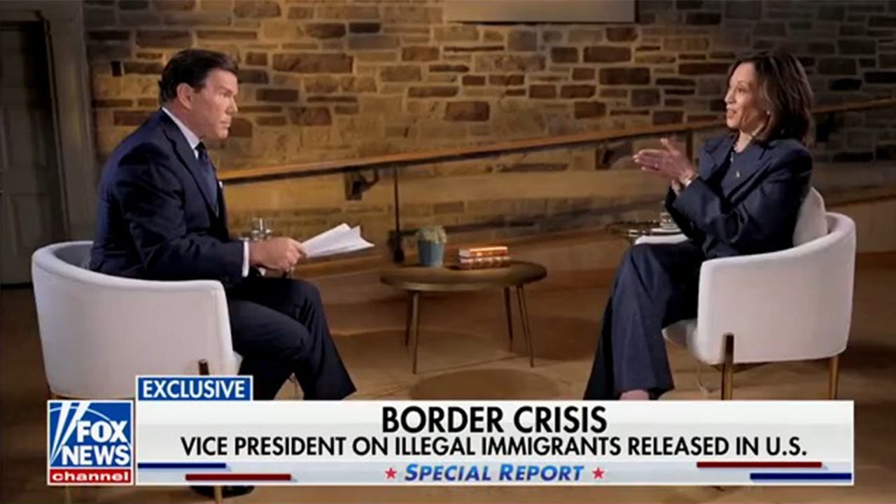 Kamala Harris repeatedly pivots to Trump when grilled on immigration record in Fox News interview