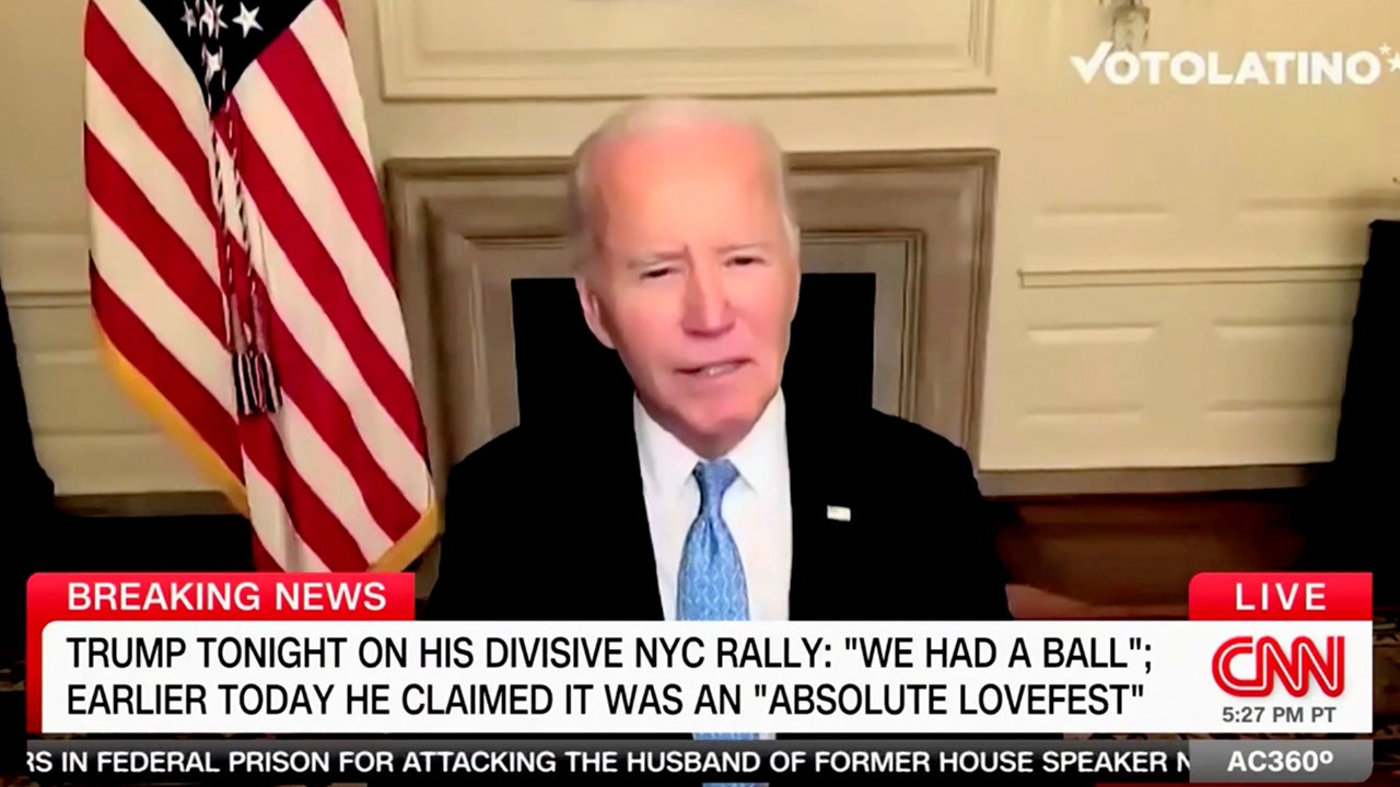 Biden calls Trump supporters ‘garbage’ during Harris campaign call as VP calls for unity at Ellipse rally