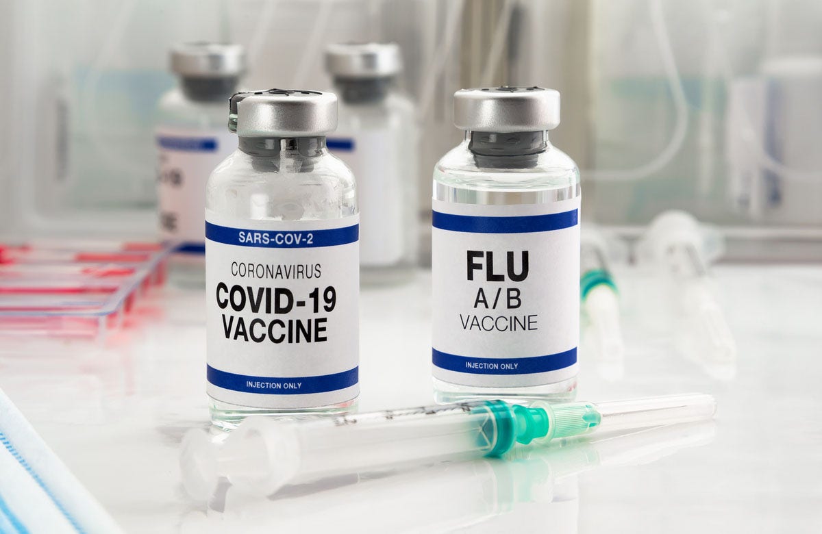 Vaccines for flu and COVID: Should you get both at the same time?