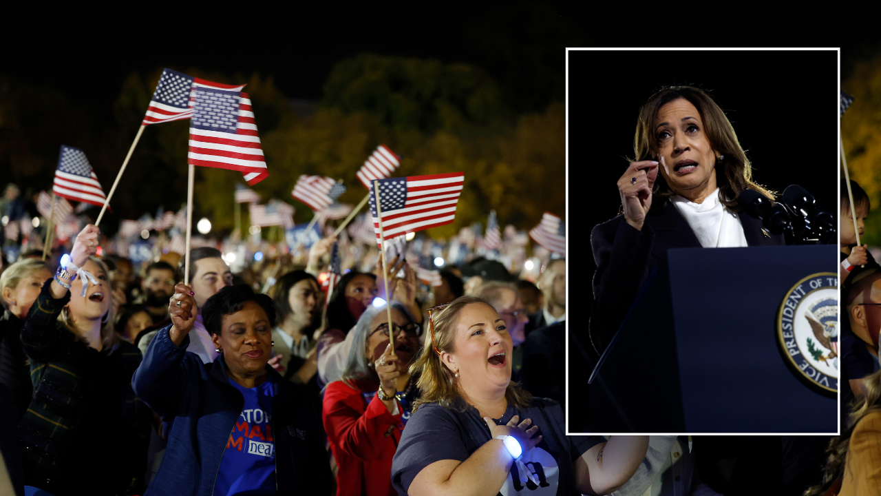 Two people arrested near Kamala Harris rally, D.C. police say