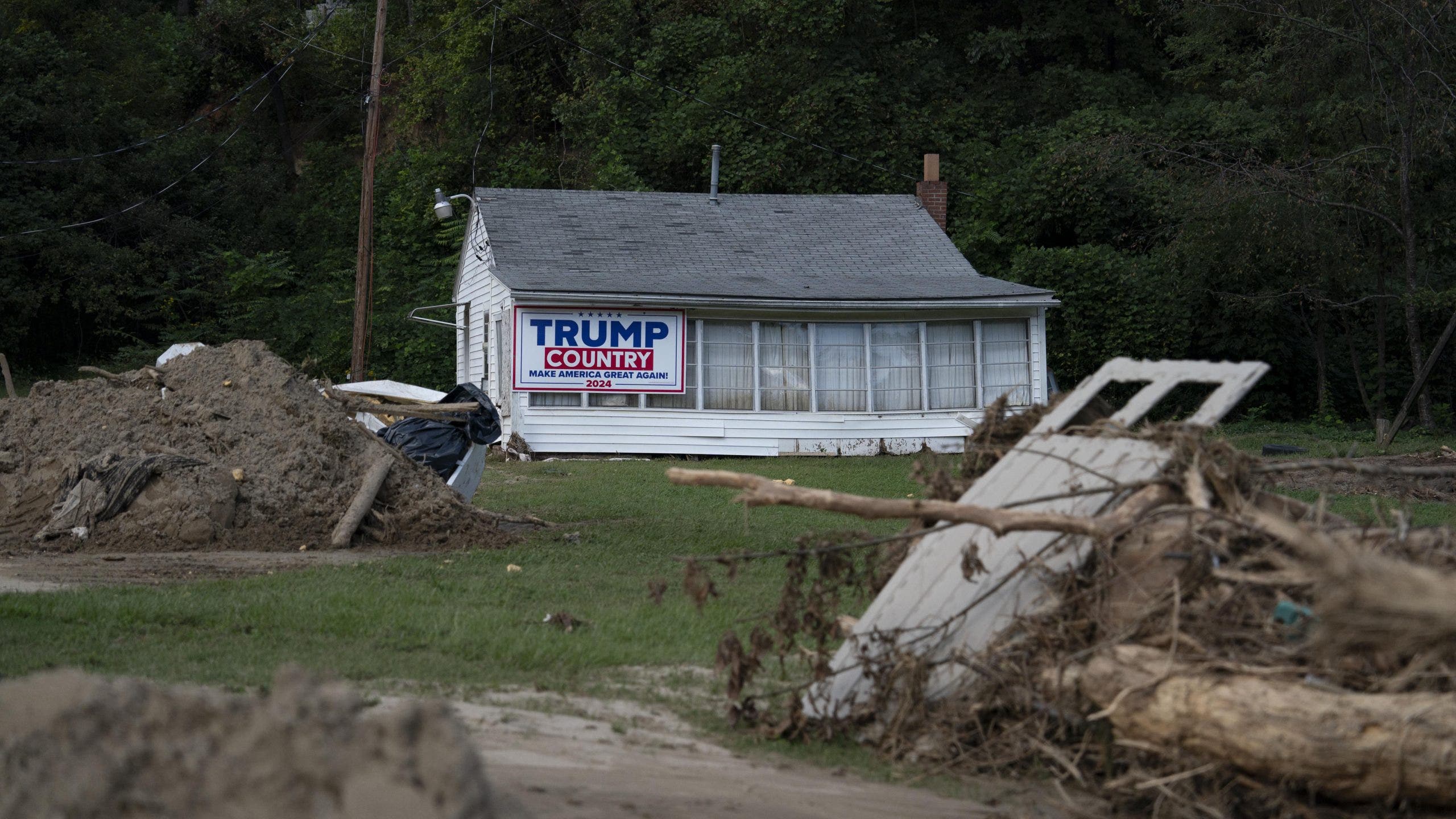 Leavitt says Trump campaign could transport hurricane-impacted voters to polls