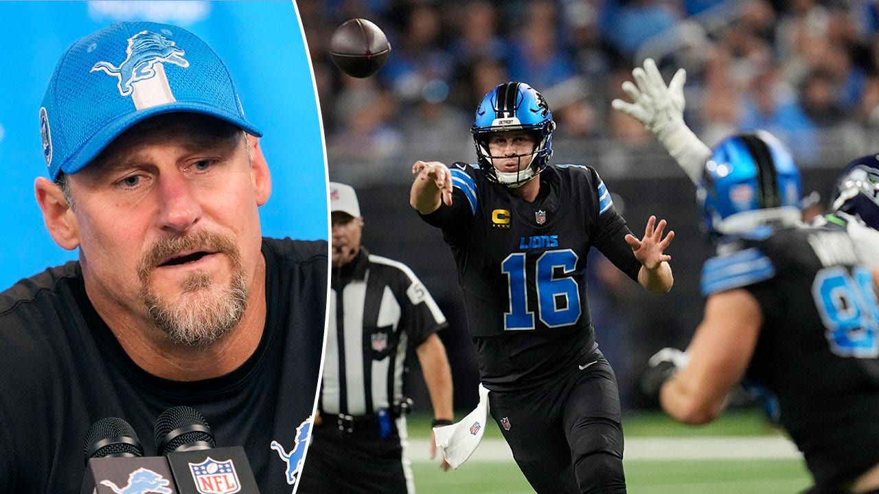 Lions’ Dan Campbell explains why he feels ‘terrible’ after Jared Goff’s perfect night