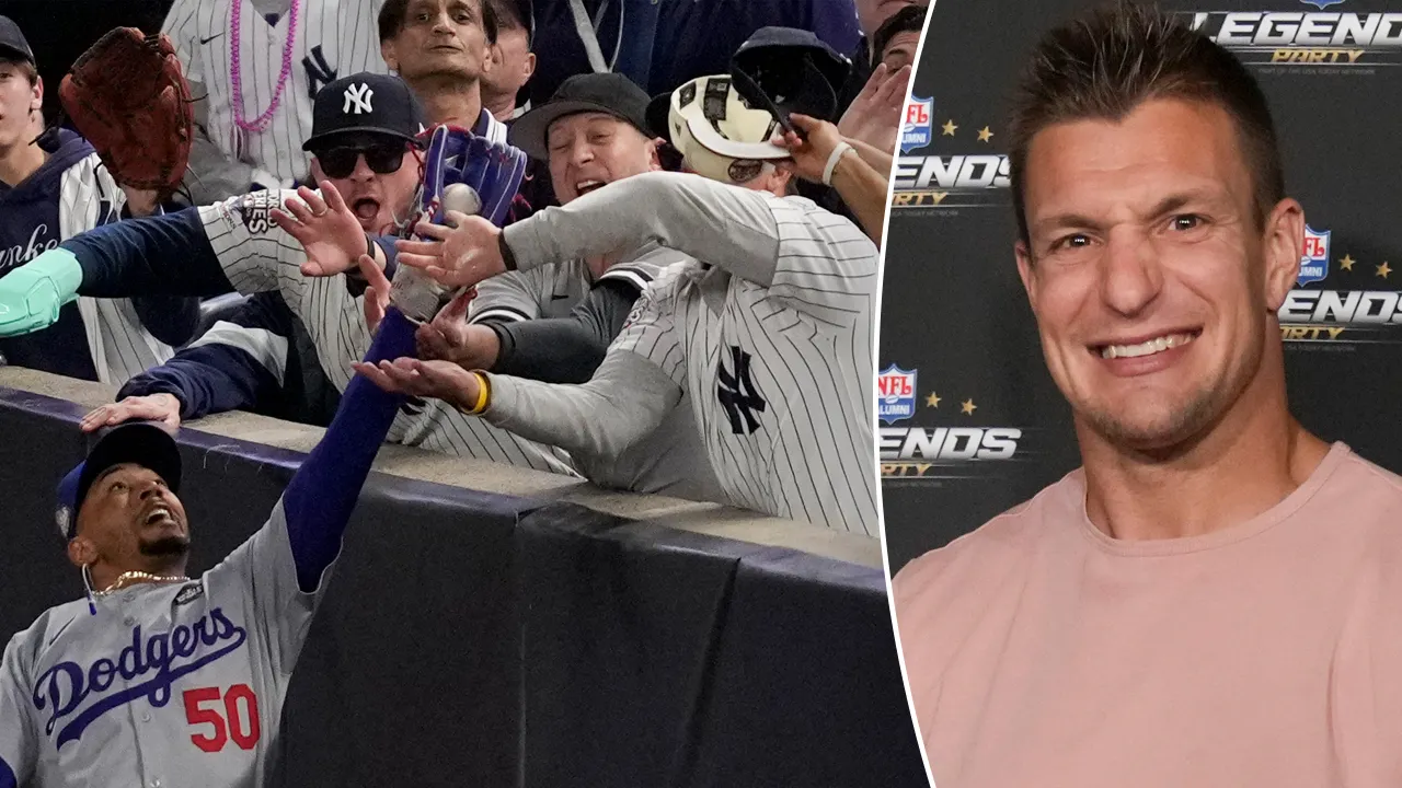 Rob Gronkowski Says He Knew Yankees Fan in Bizarre World Series Moment: ‘Congratulations on Shining’